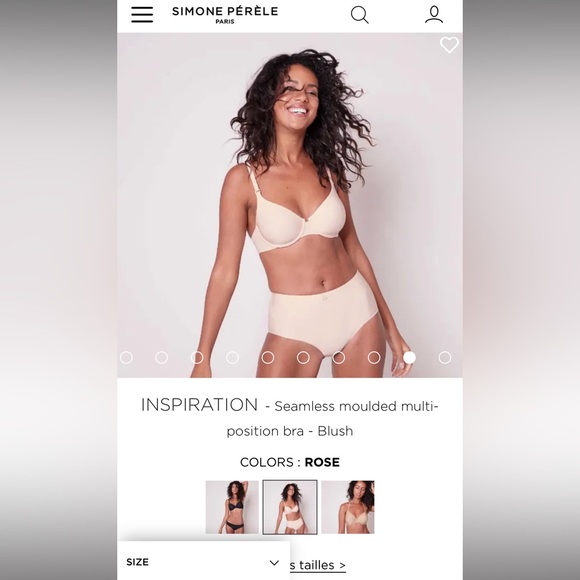 Simone Perele Inspiration Seamless Multi-Position Moulded Cup Bra - Picture 2 of 6